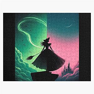 Elphaba and Glinda the Musical Defying Gravity Jigsaw Puzzle