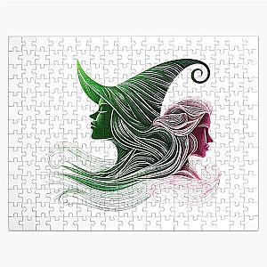 Dual Spirits Wicked Musical Elphaba & Glinda Puzzle