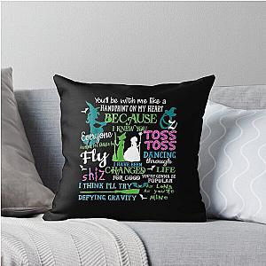Halloween Wicked Musical Throw Pillow