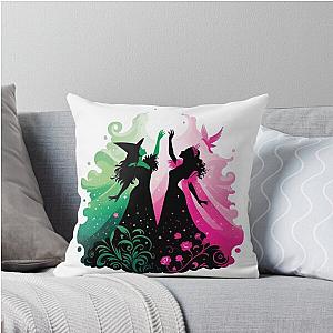 Elphaba and Glinda Wicked the Musical Pillow