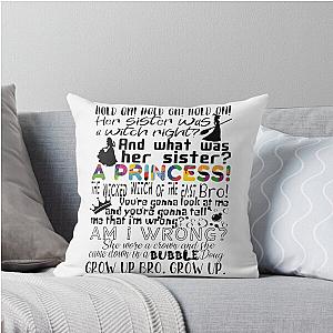 The Wicked Witch of East Throw Pillow