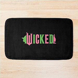 Wicked Pink And Green Bath Mat