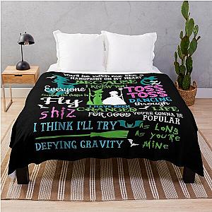 Halloween Wicked Throw Blanket