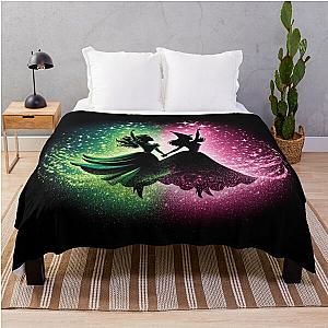 Elphaba & Glinda Wicked Musical Throw Blanket