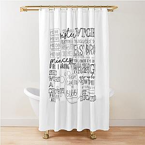 Wicked Witch of the East Shower Curtain