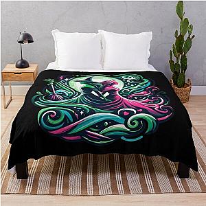 Elphaba and Glinda Wicked Musical Throw Blanket