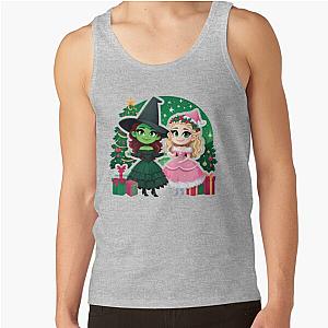Elphaba and Glinda Wicked Musical Christmas Tank Top