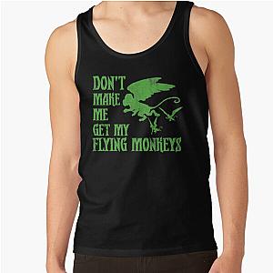 Flying Monkey Witch Gift Protected by Monkeys Wizard of Oz Wicked Funny Witch Halloween Costume Tank Top