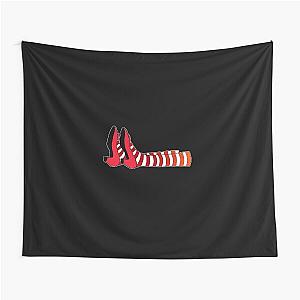 Wicked Fan Legs Art Tapestry