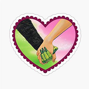 Wicked Movie Glinda Elphaba Hands Sticker