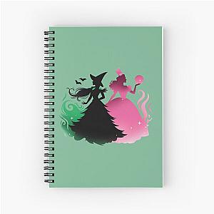 Elphaba and Glinda Wicked Musical Spiral Notebook