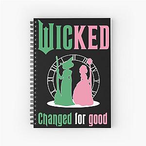 Changed for good wicked spiral notebook