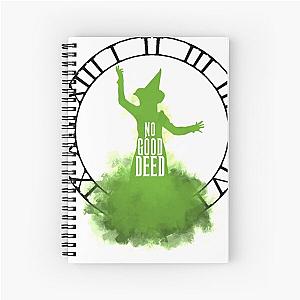 Wicked No Good Deed Spiral Notebook