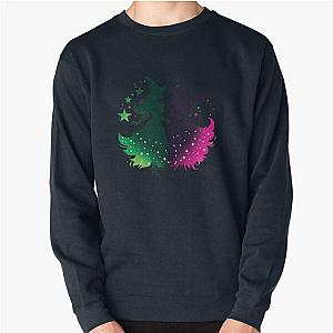 Elphaba and Glinda Wicked Musical Defying Gravity Pullover Sweatshirt