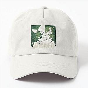 Wicked Broadway Poster Tribute - Elphaba Silhouette Art Dad Hat
