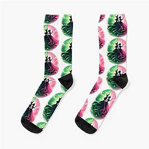 Elphaba and Glinda 
            Wicked 
                    Musical 
Defying Gravity Socks