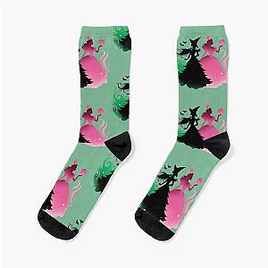 Elphaba & Glinda Wicked Musical Socks