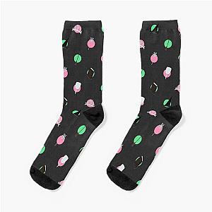 Pink Goes Well With Green Wicked Socks
