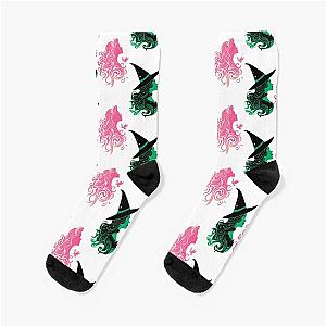 Elphaba and Glinda, Wicked the Musical, Defying Gravity Socks