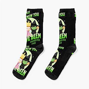 Wicked the Musical Because I Knew You Weird Socks