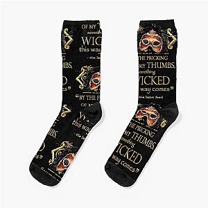 Shakespeare Macbeth Quote Socks
