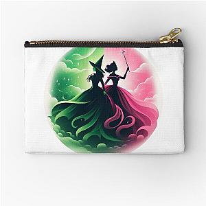Elphaba and Glinda Wicked Musical Defying Gravity Zipper Pouch