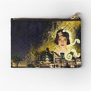 Berlin, The City or The Wicked City Cover by Loic Muzy Zipper Pouch