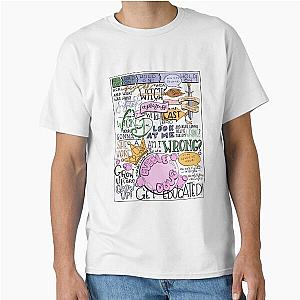 Colorized Wicked Witch of the East Hand Lettered Classic T-Shirt