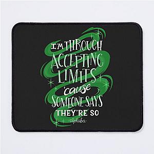 Wicked Defying Gravity Elphaba Musical Mouse Pad