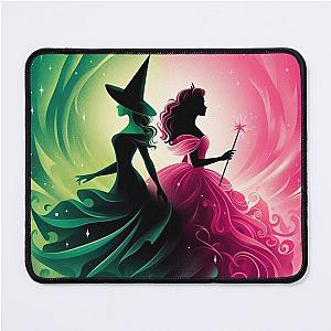 Elphaba and Glinda Wicked Musical Defying Gravity Mouse Pad