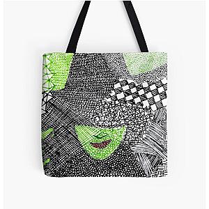 Wicked Elphaba All Over Print Tote Bag