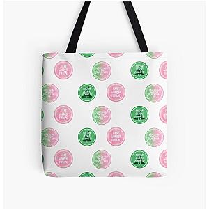 Wicked Elphie and Glinda Set All Over Print Tote Bag