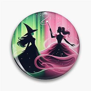 Elphaba & Glinda Wicked Defying Gravity Pin