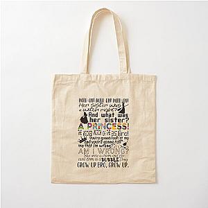 The Wicked Witch of East Cotton Tote Bag