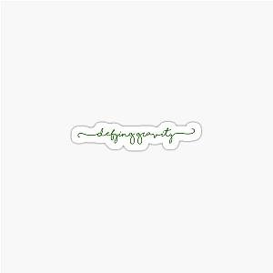 Defying gravity wicked sticker