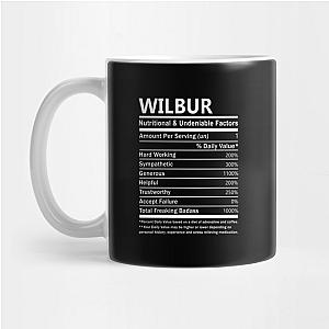 Wilbur Soot Mugs - Wilbur Name T Shirt - Wilbur Nutritional and Undeniable Name Factors Gift Item Tee Mug Official Merchandise TP1211