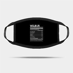 Wilbur Soot Face Masks - Wilbur Name T Shirt - Wilbur Nutritional and Undeniable Name Factors Gift Item Tee Mask Official Merchandise TP1211