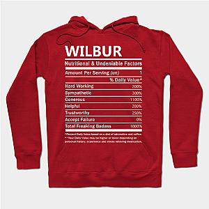 Wilbur Soot Hoodies - Wilbur Name T Shirt - Wilbur Nutritional and Undeniable Name Factors Gift Item Tee Hoodie Official Merchandise TP1211