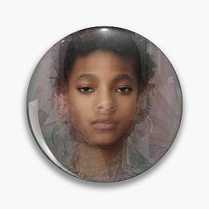 Willow Smith Portrait Overlay Pin