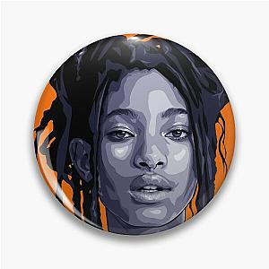 Willow Smith Vector Art Pin