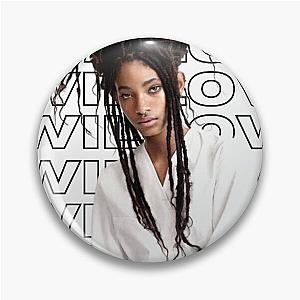 Willow Smith (Black Font) Pin