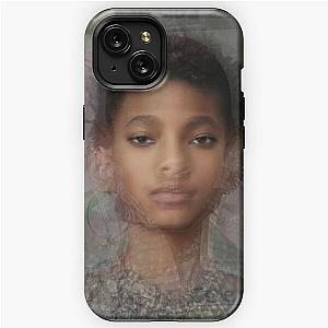 Willow Smith Portrait Overlay iPhone Tough Case