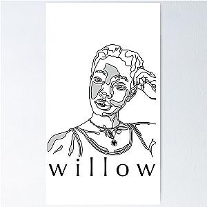 willow smith design - grey fill-ins Poster