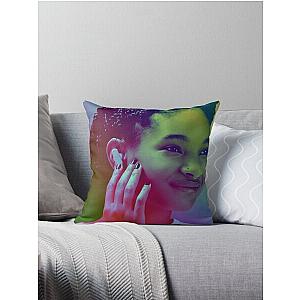 Willow Smith Poster Throw Pillow