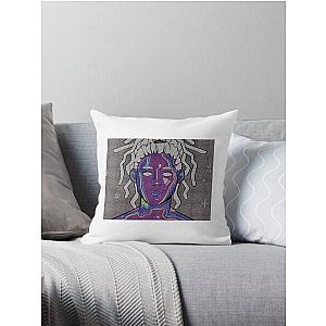 Willow smith drawing Throw Pillow