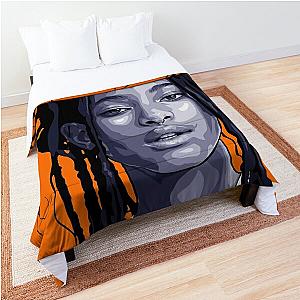 Willow Smith Vector Art Comforter