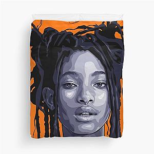 Willow Smith Vector Art Duvet Cover