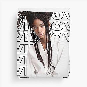 Willow Smith (Black Font) Duvet Cover