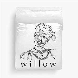 willow smith design - grey fill-ins Duvet Cover