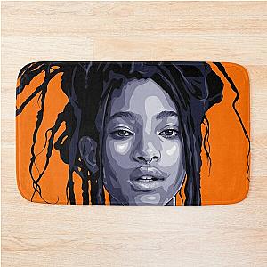 Willow Smith Vector Art Bath Mat